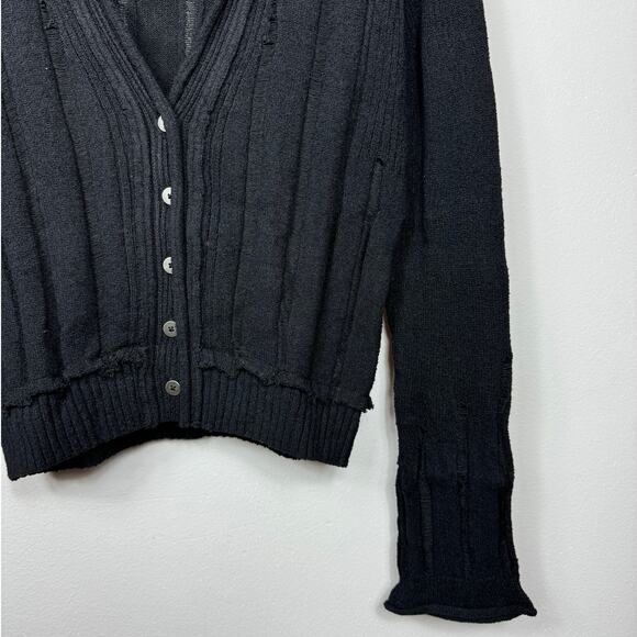 Free People Knit Stevie Cardigan In Black Size XS - Picture 6 of 11